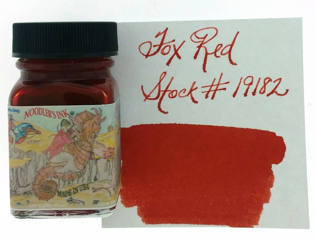 Luxury Brands of America Fox Red Noodler's Ink - 1 Ounce - Four Colors