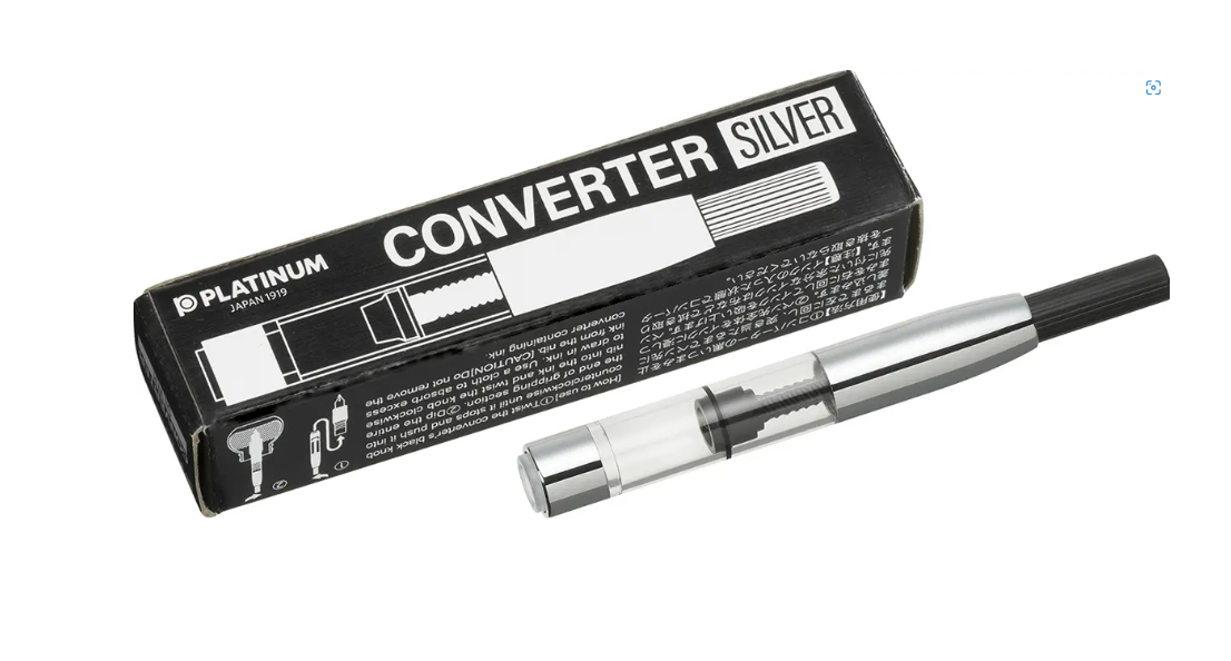 Luxury Brands of America Silver Platinum Ink Converter