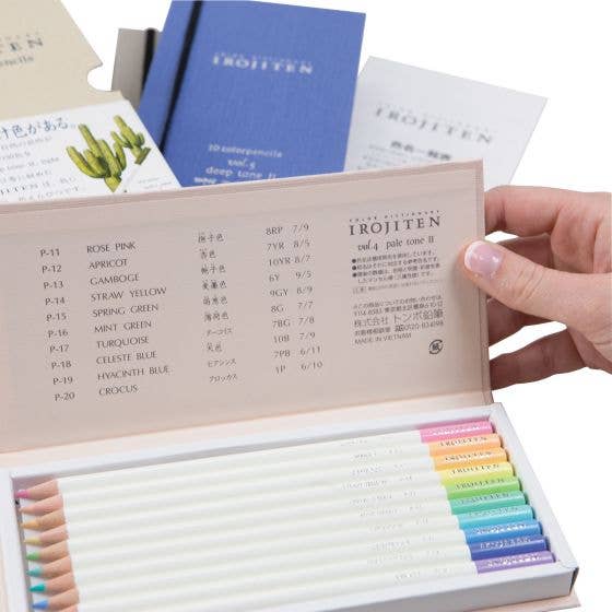 Tombow Irojiten Colored Pencil Dictionary Set - Woodlands