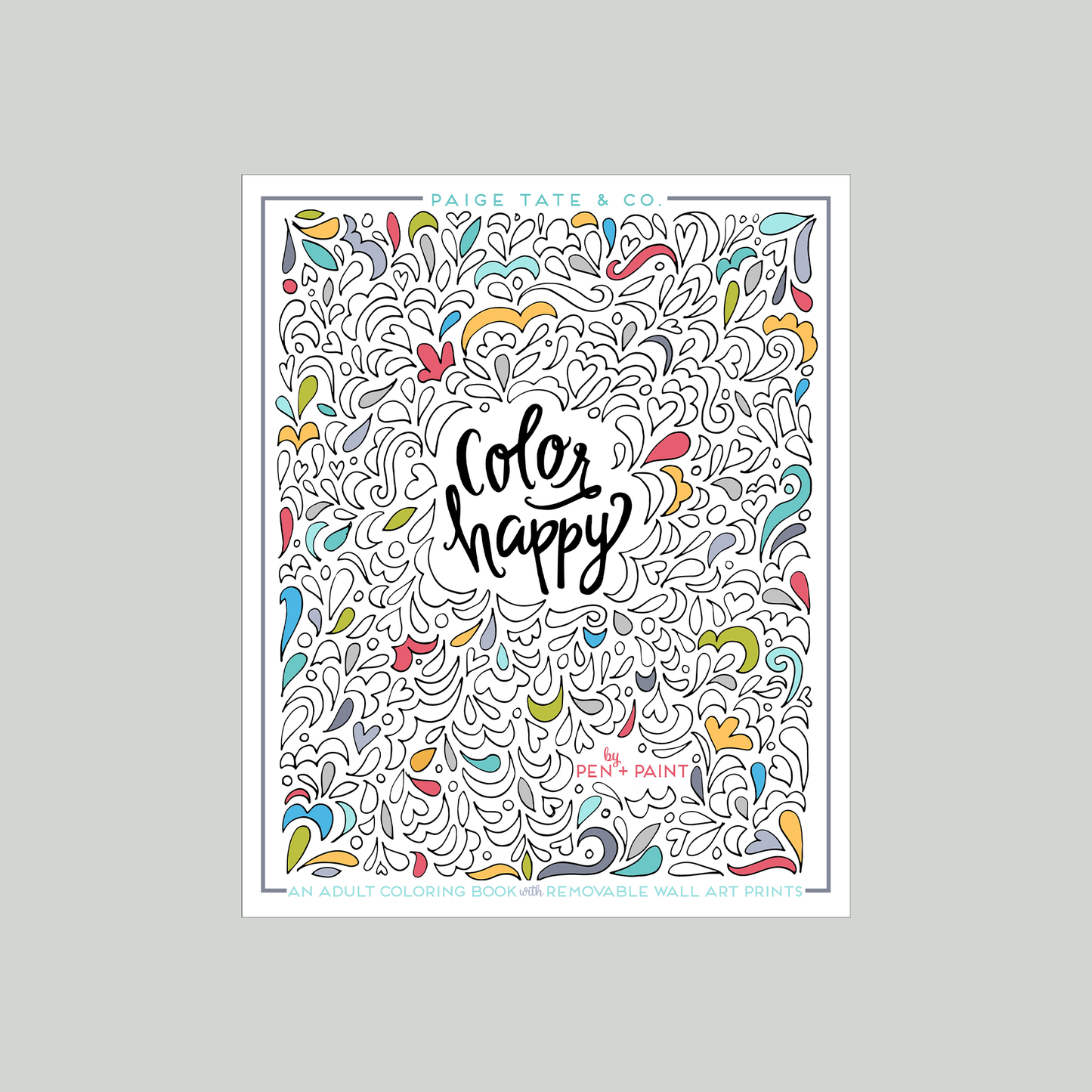 Color Happy: Adult Coloring Book