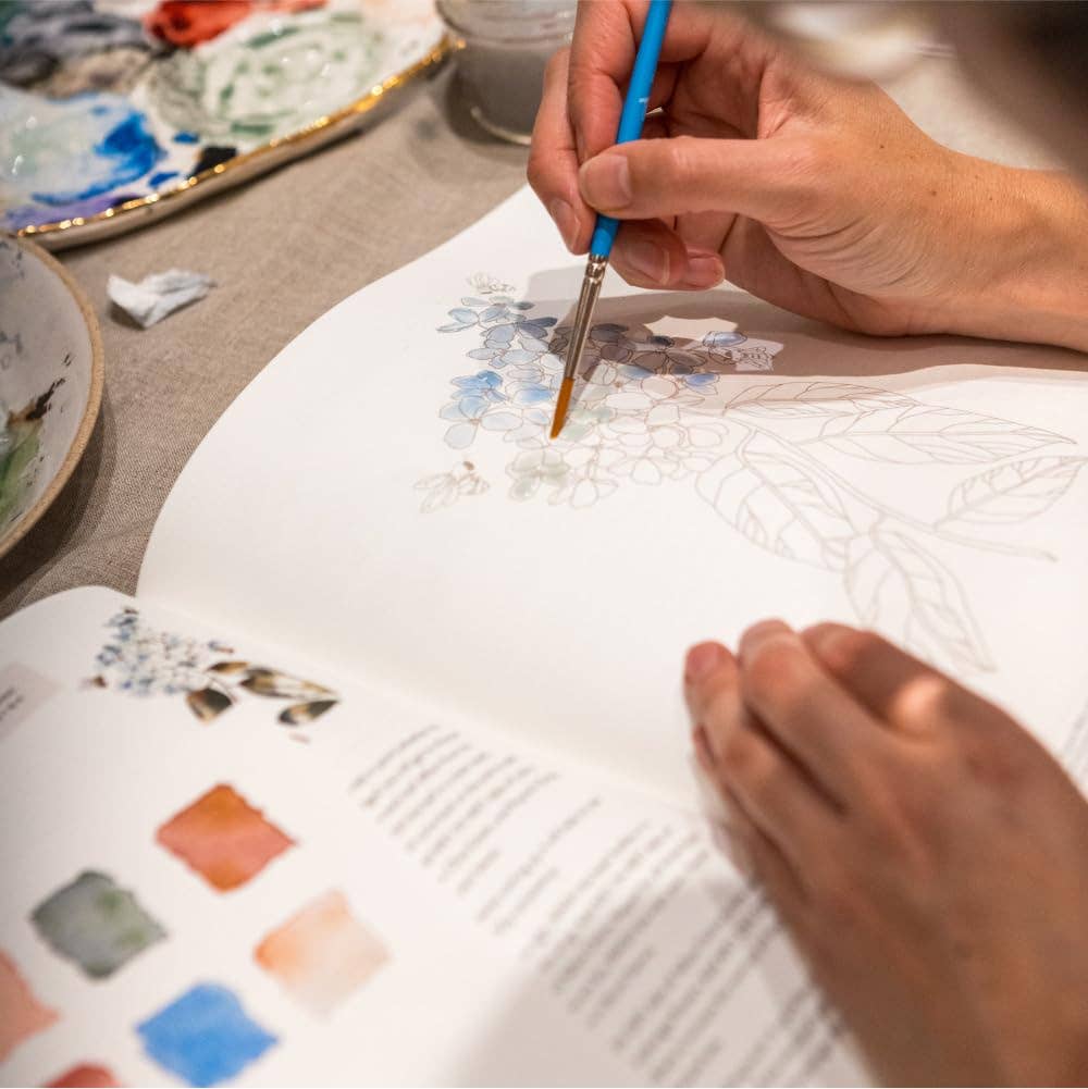 Watercolor Workbook: 30-Minute Beginner Projects