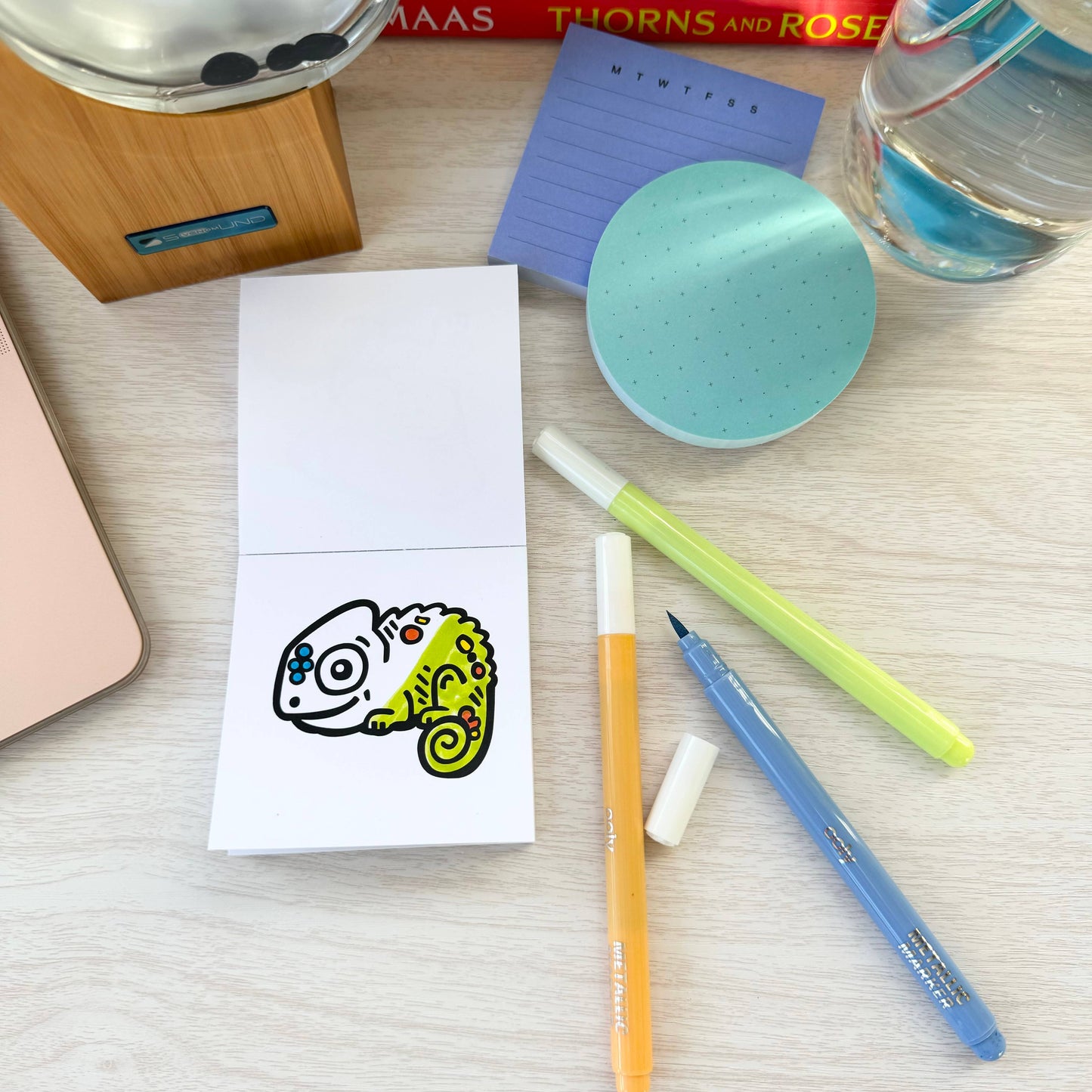Pocket Pets Animal Designs Mini Coloring Book for Adults