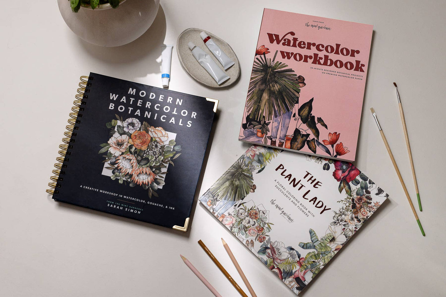 Watercolor Workbook: 30-Minute Beginner Projects