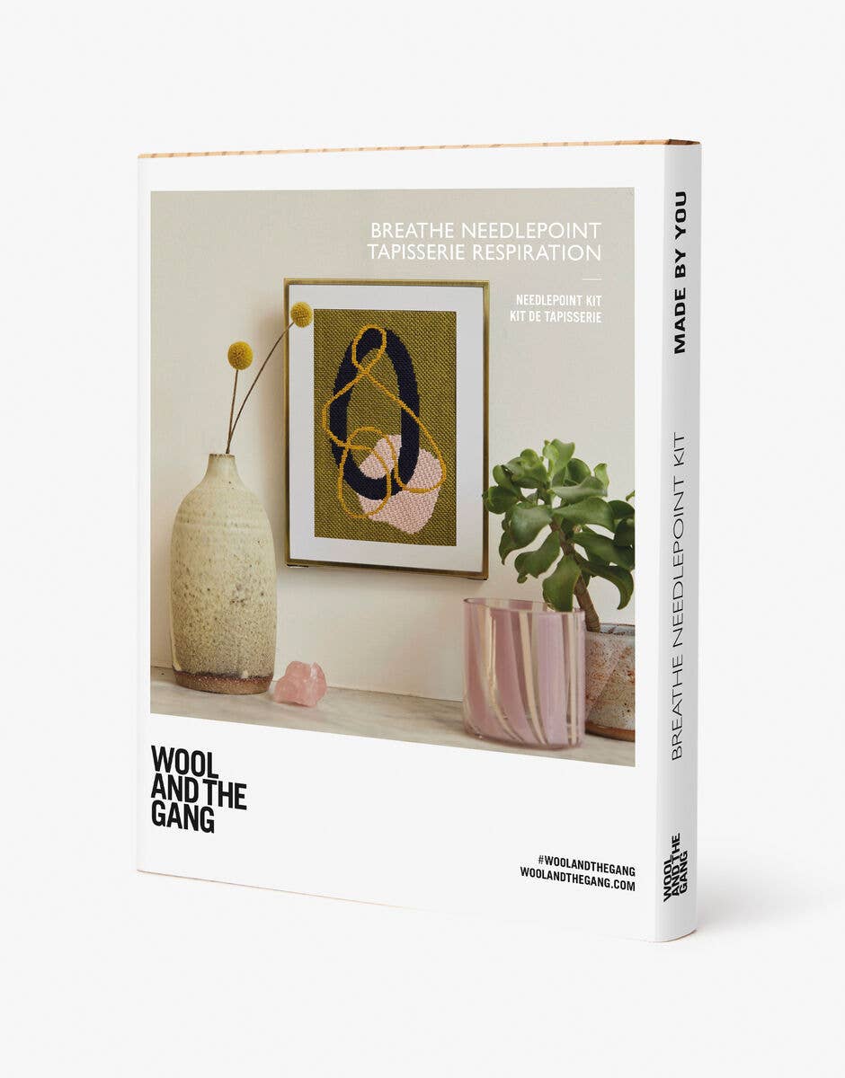 ”Breathe” Needlepoint Kit