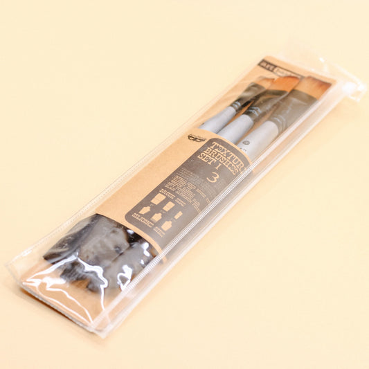 Art Philosophy Art Basics Double-Sided Texture Brushes Set of 3