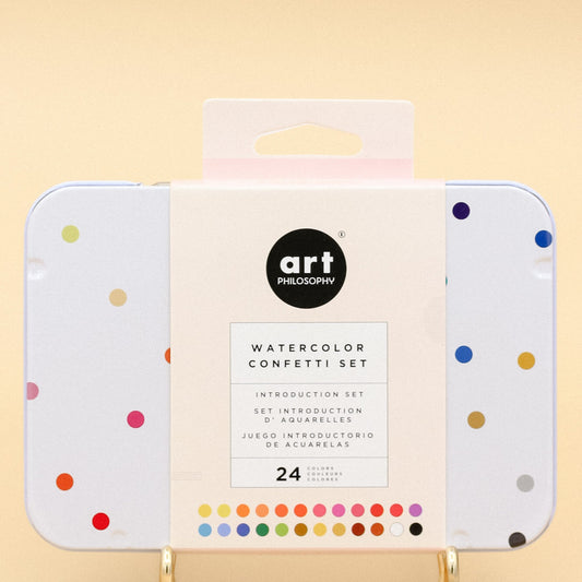 Art Philosophy Watercolor Confetti Set