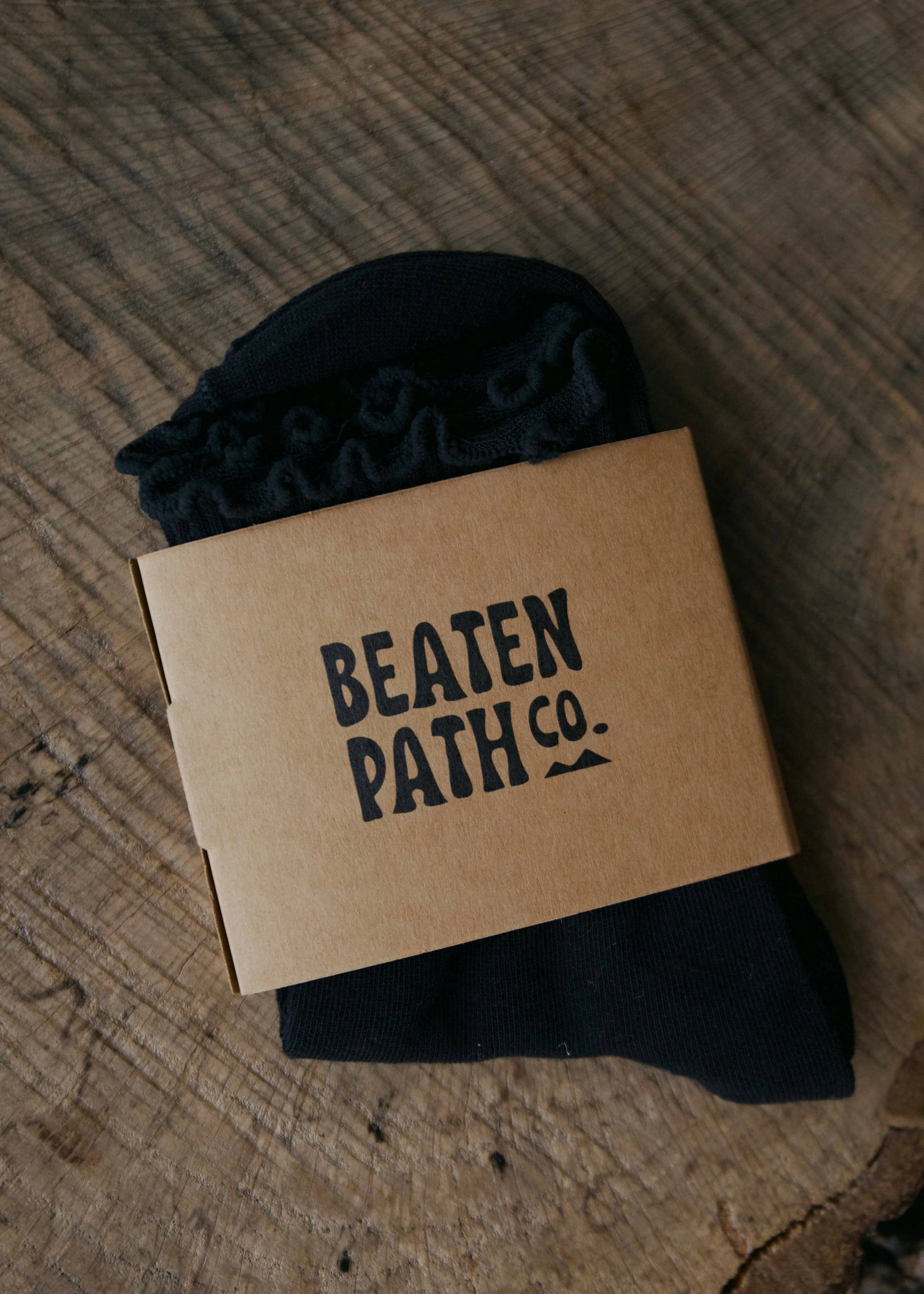 Beaten Path Co RUFFLE RIB QUARTER SOCK PACK - 4 pairs