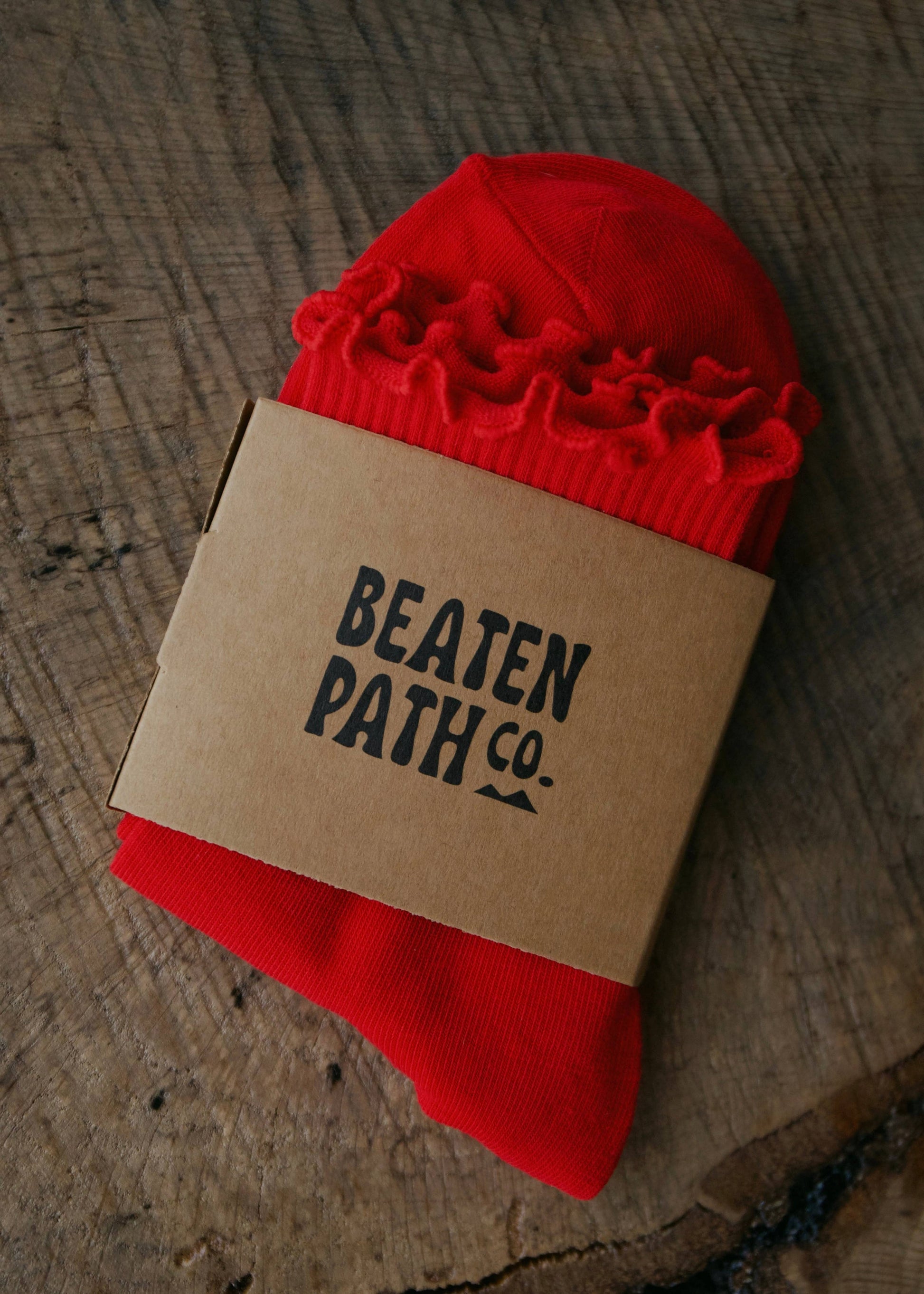Beaten Path Co RUFFLE RIB QUARTER SOCK PACK - 4 pairs