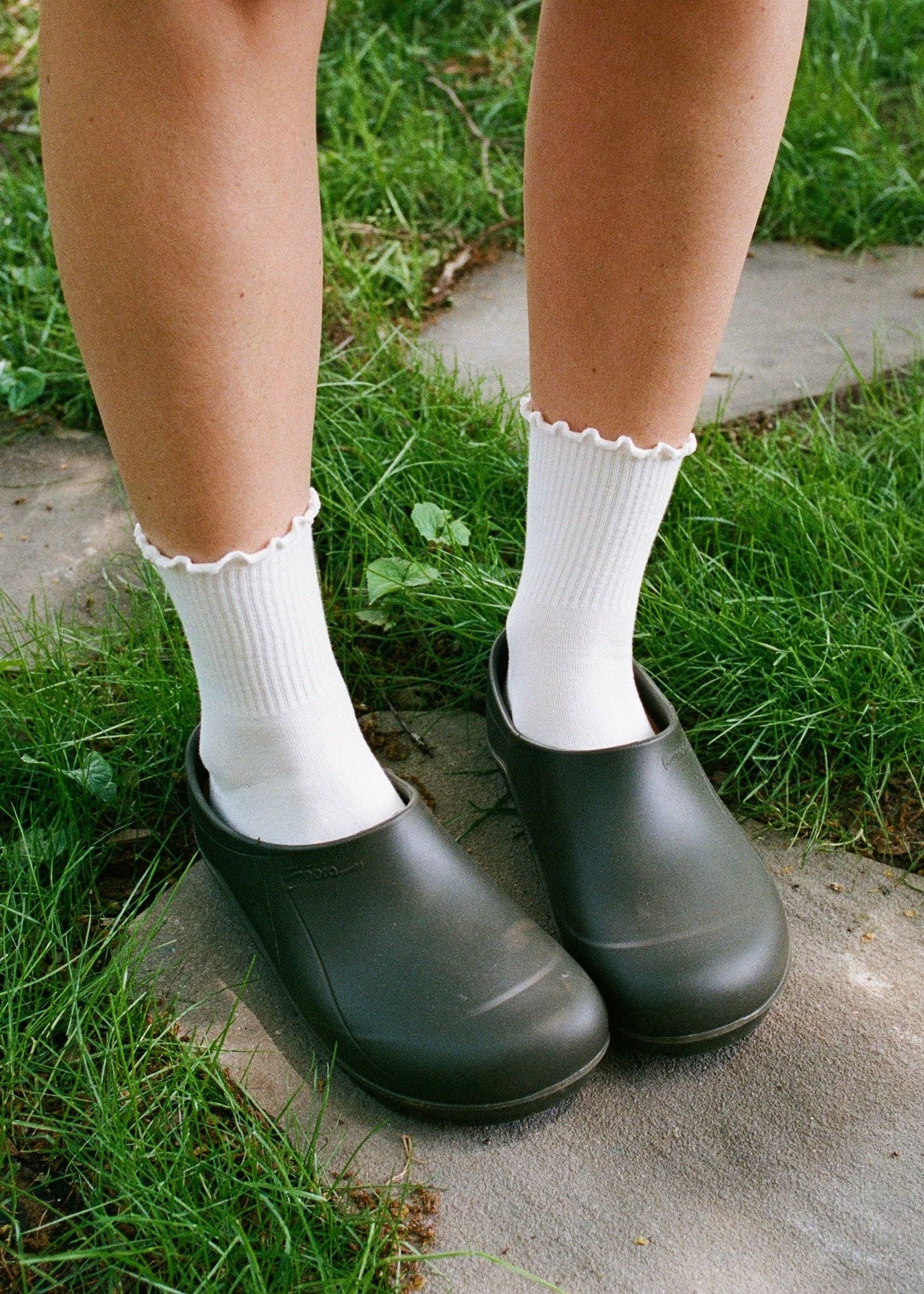 Beaten Path Co RUFFLE RIB QUARTER SOCK PACK - 4 pairs