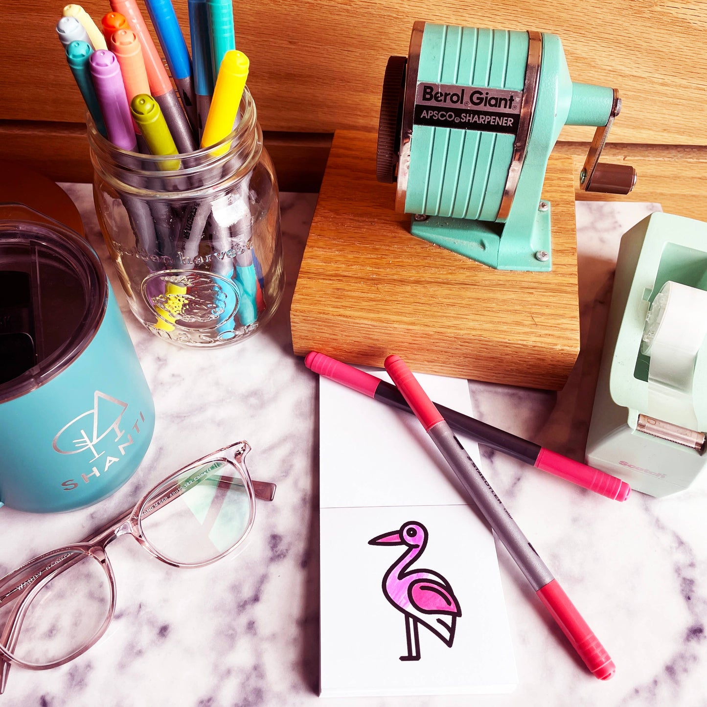 Birds Bugs and Botany Mini Coloring Book for Adults