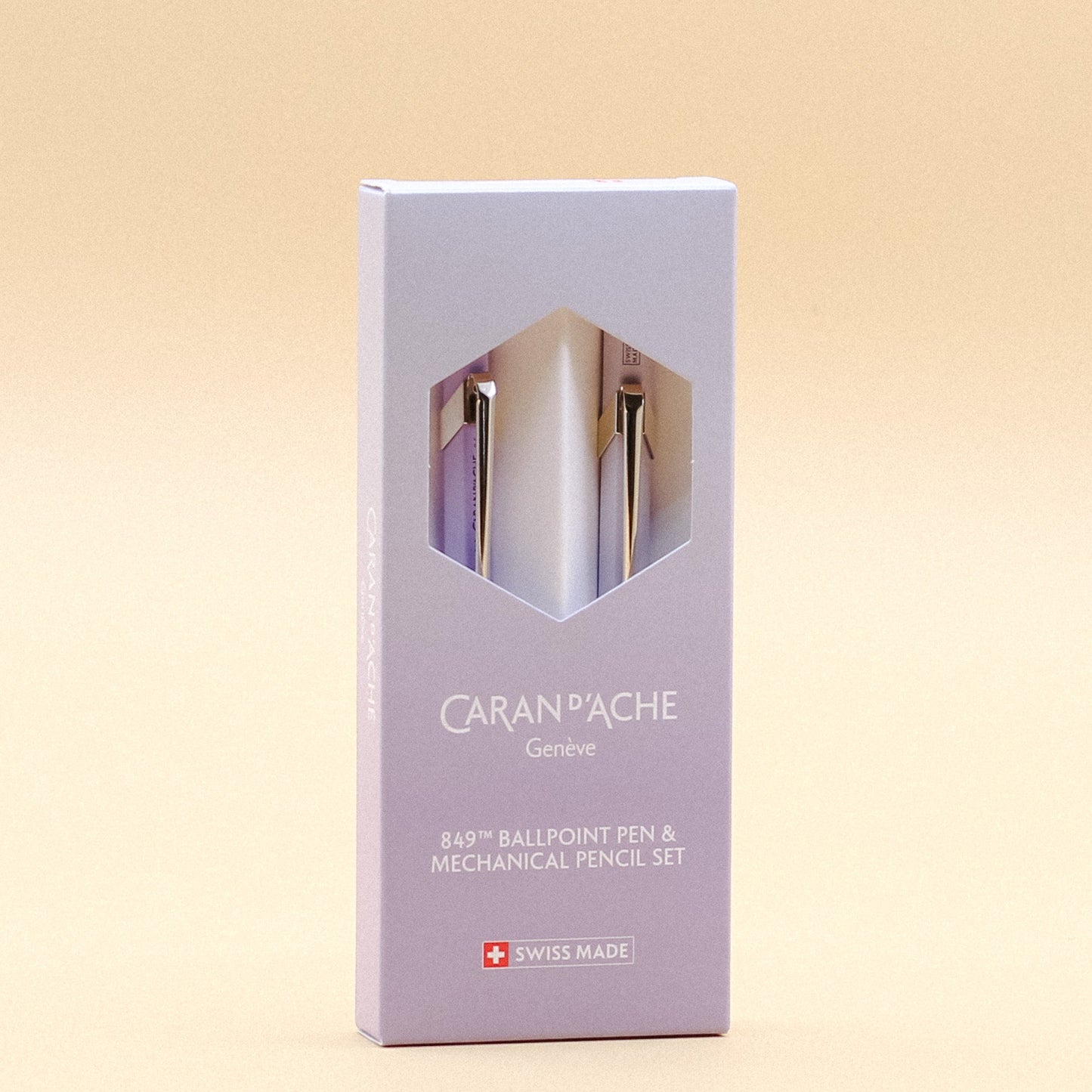 Caran d'Ache 2 Pack Blooming Lavender - Ballpoint Pen and Mechanical Pencil