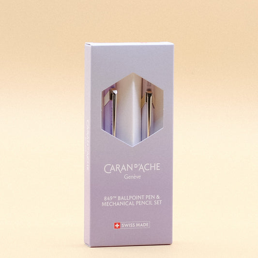 Caran d'Ache 2 Pack Blooming Lavender - Ballpoint Pen and Mechanical Pencil