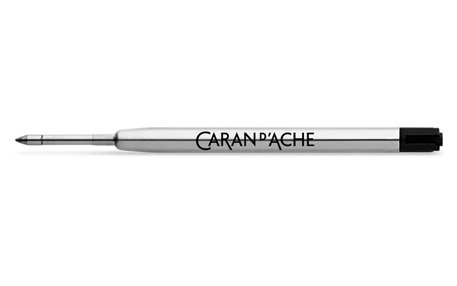 Caran d'Ache Black Ink Refill GOLIATH Cartridge, for 849™ Roller Pen, Medium