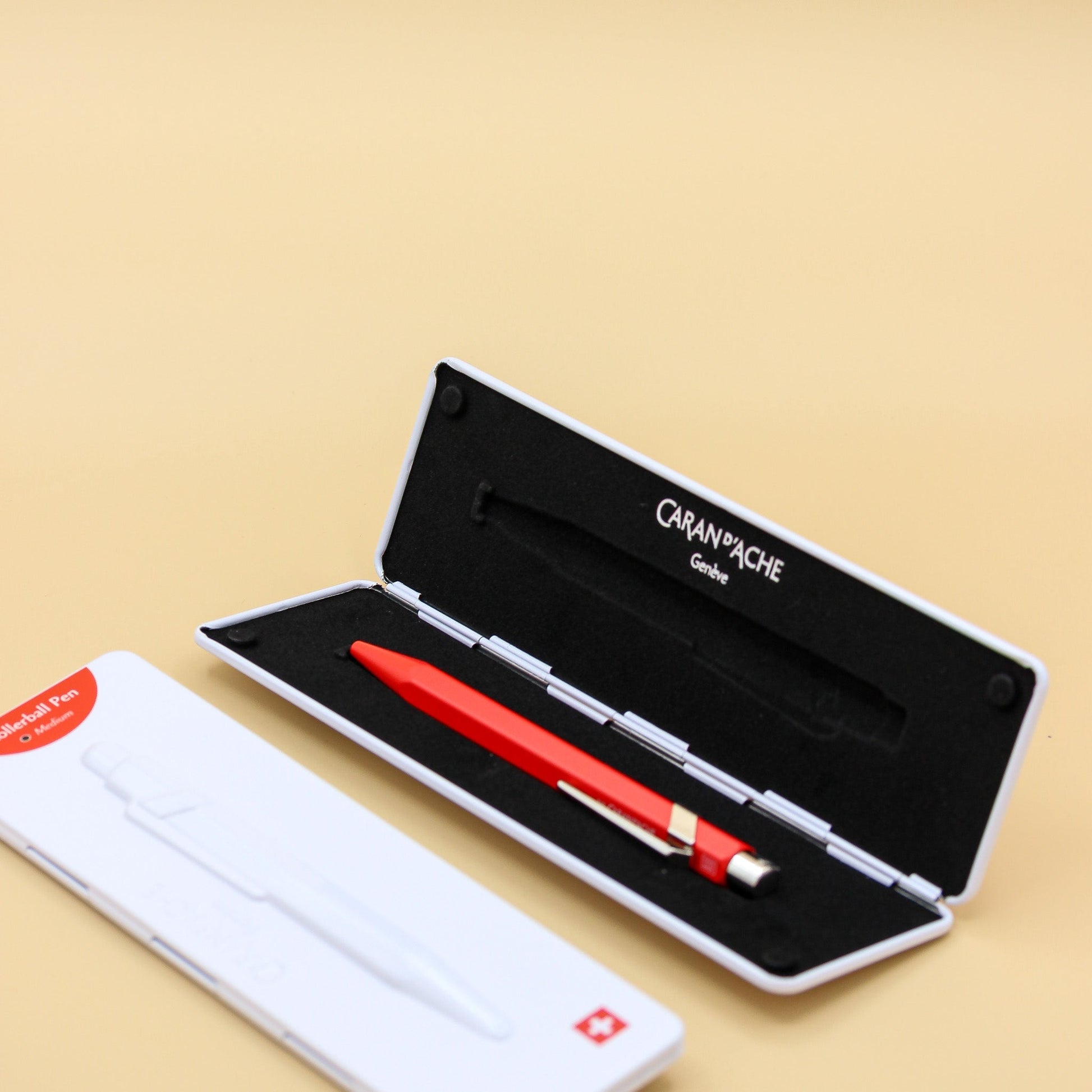 Caran d'Ache Red Roller Pen 849™ with Slimpack