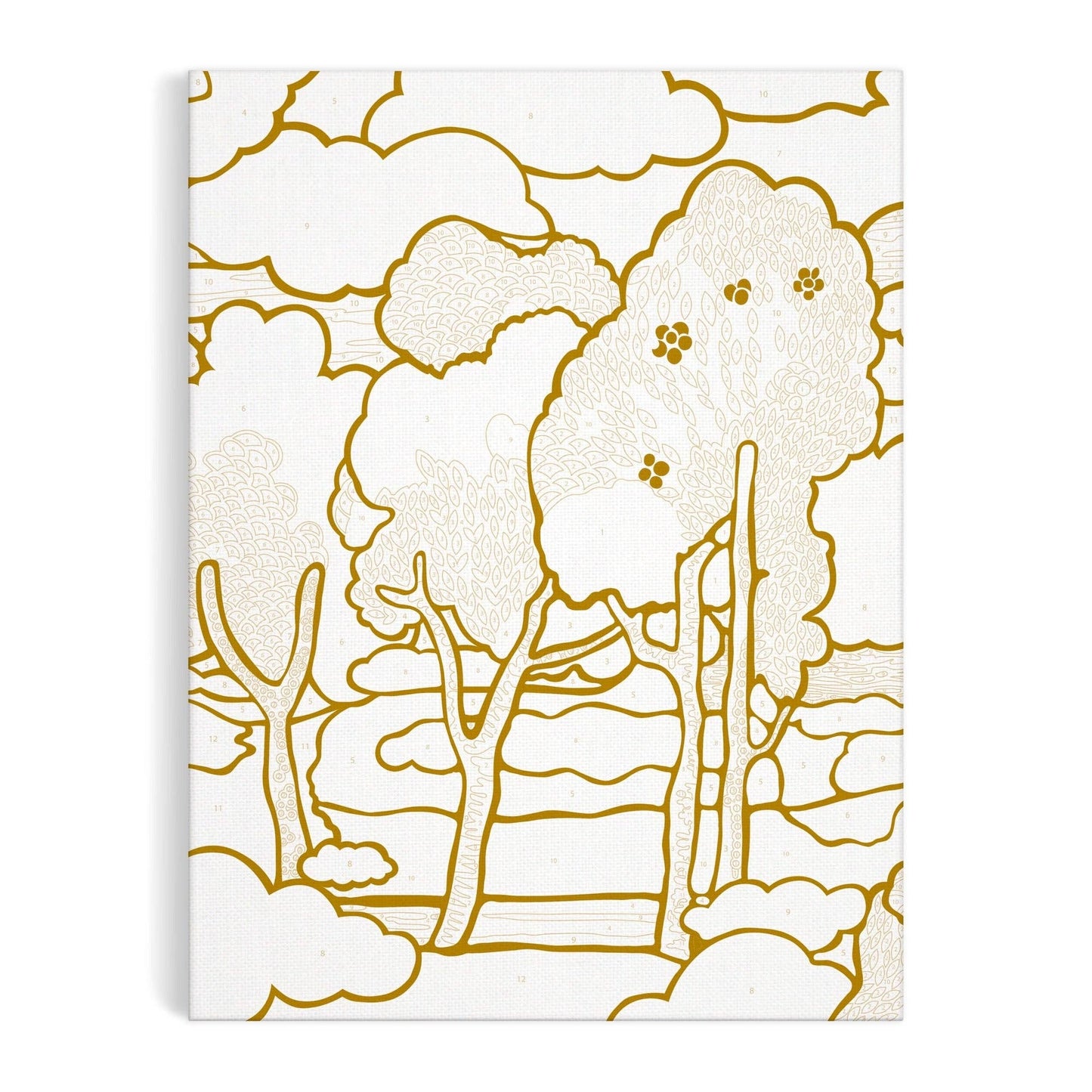 Chronicle Books Liberty Prospect Road 9 x 12 Paint-by-Number Kit