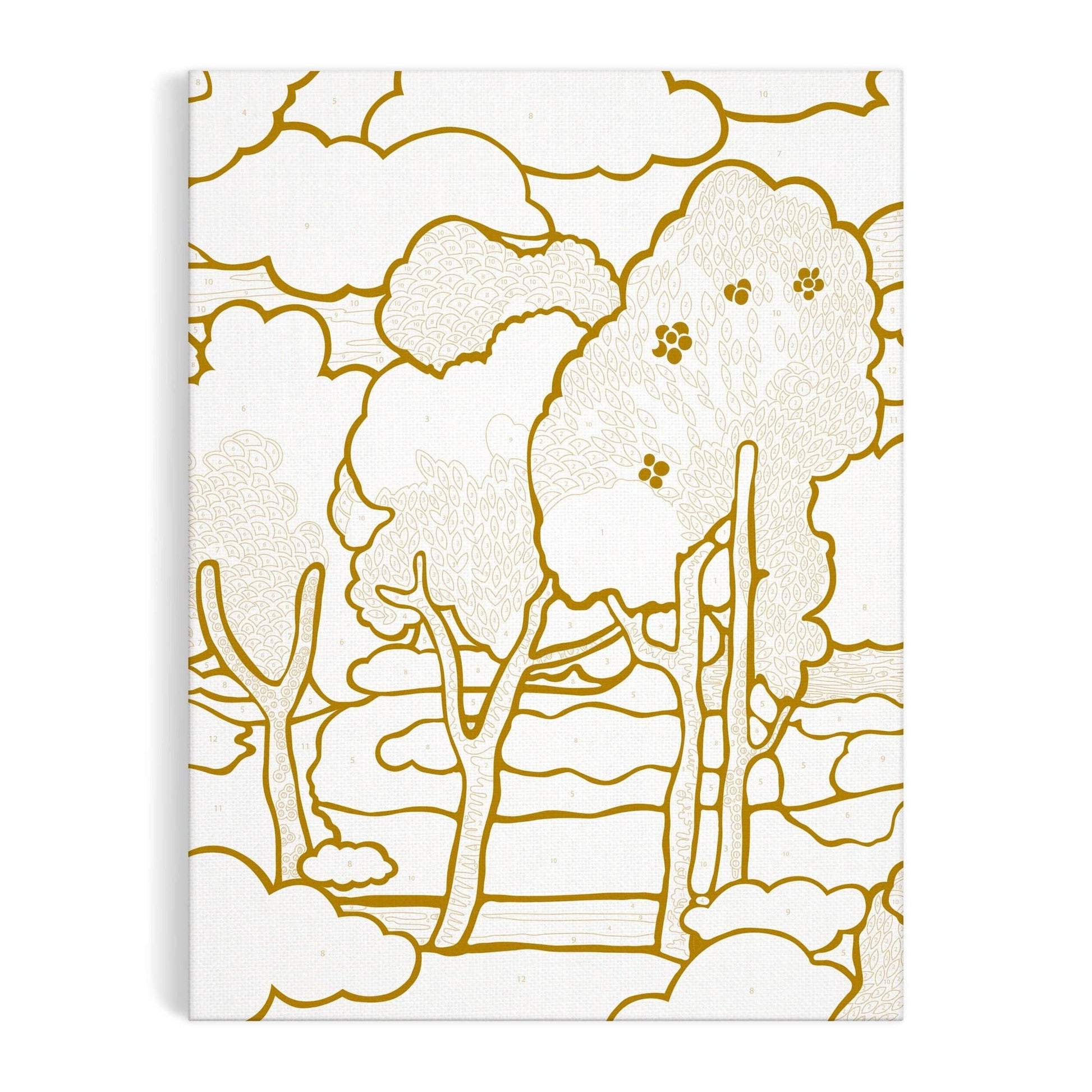 Chronicle Books Liberty Prospect Road 9 x 12 Paint-by-Number Kit