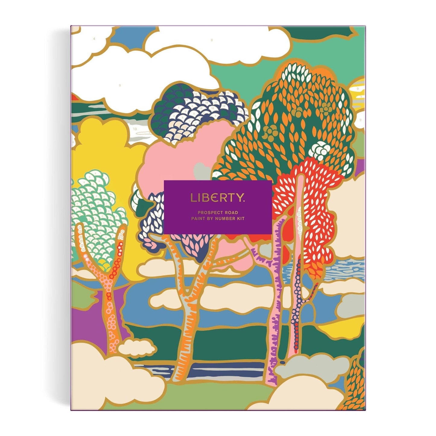 Chronicle Books Liberty Prospect Road 9 x 12 Paint-by-Number Kit