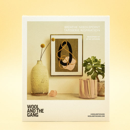 "Breathe" Needlepoint Kit