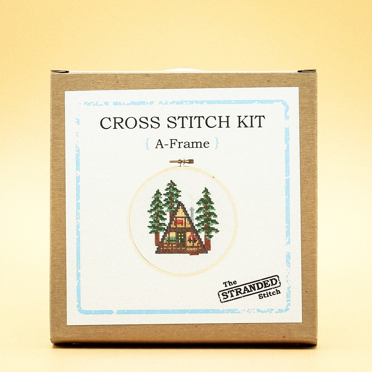 A-Frame Cross Stitch Kit