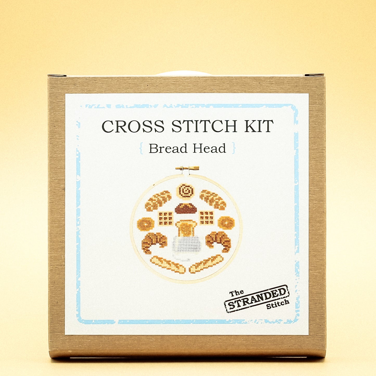 Bread Head Cross Stitch Kit