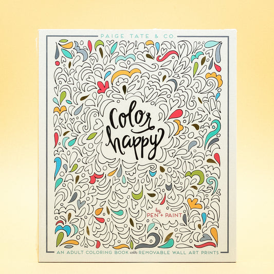 Color Happy: Adult Coloring Book