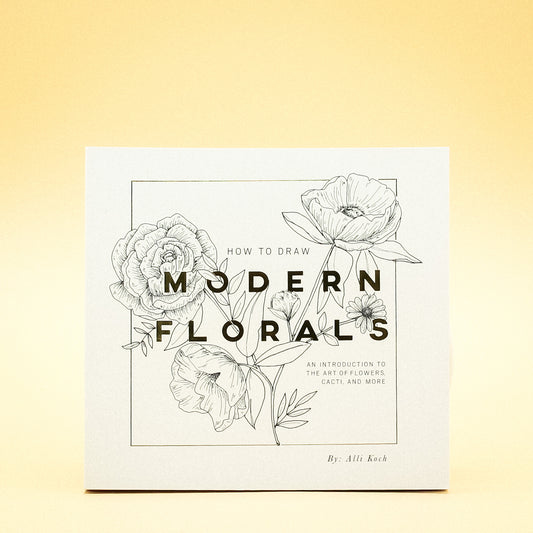 How to Draw Modern Florals (Travel Size)