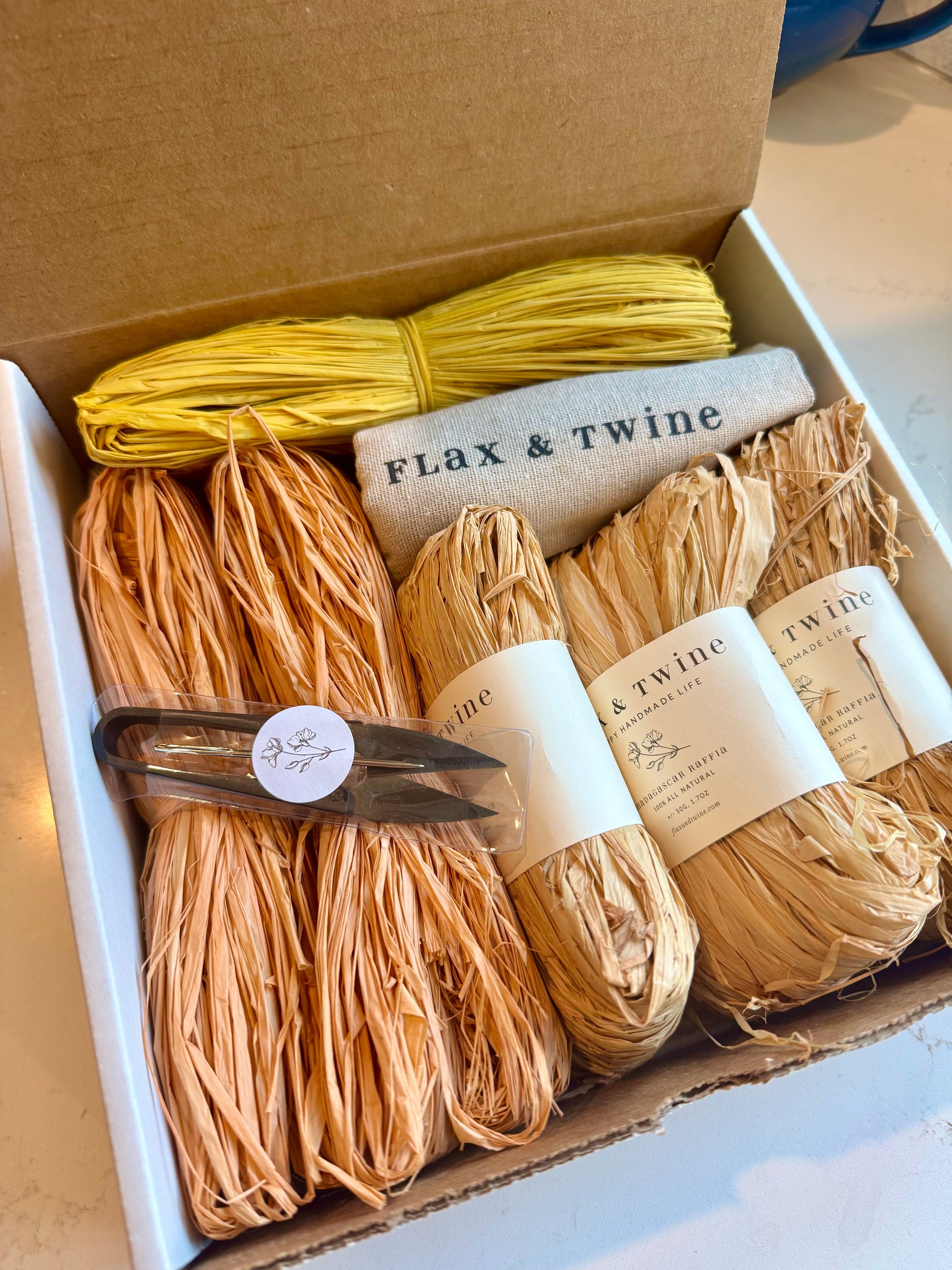 Flax & Twine Sunny Day Autumn Baskets Kit