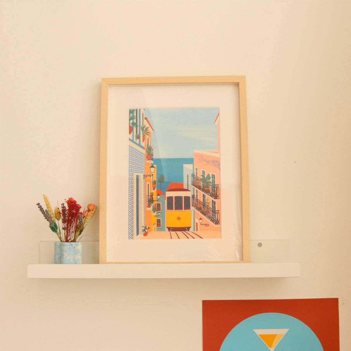 La Petite Épicerie Lisbon Tram Paint-by-Number Kit