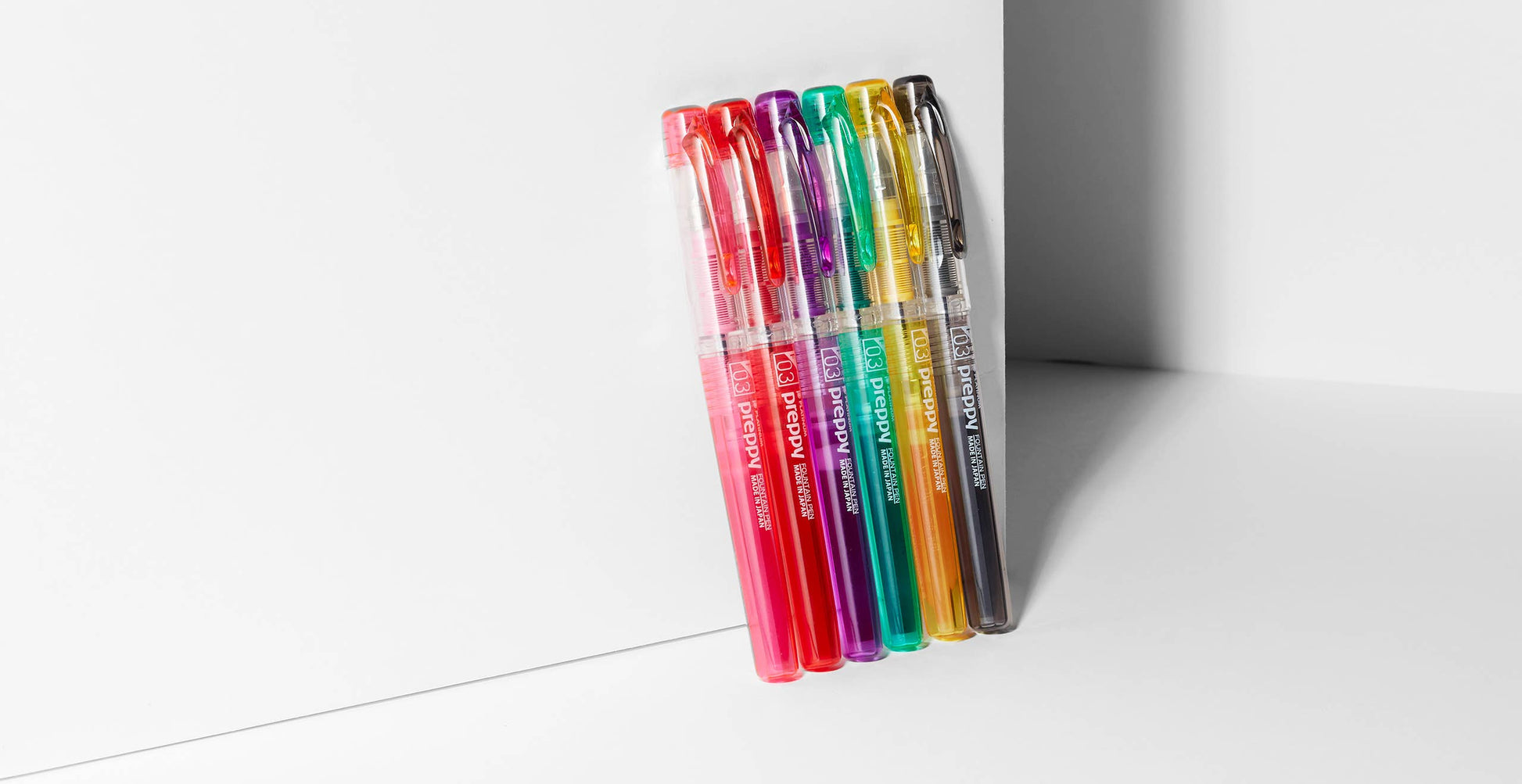 Luxury Brands of America Platinum Preppy Fountain Pen - Fine Point - Two Colors