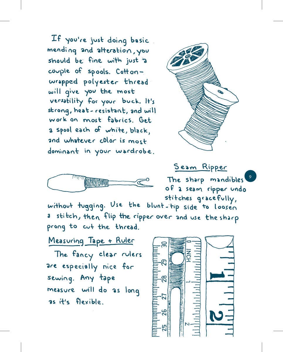 Microcosm Publishing & Distribution Fix Your Clothes: Sustainable Magic of Mending