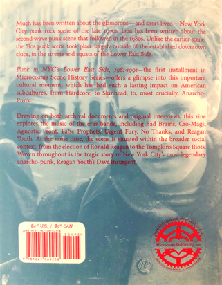 Microcosm Publishing & Distribution Punk in NYC’s Lower East Side 1981-1991 (Zine)