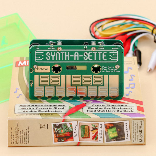 MicroKits Synth-a-Sette Build Your Own Synthesizer Kit