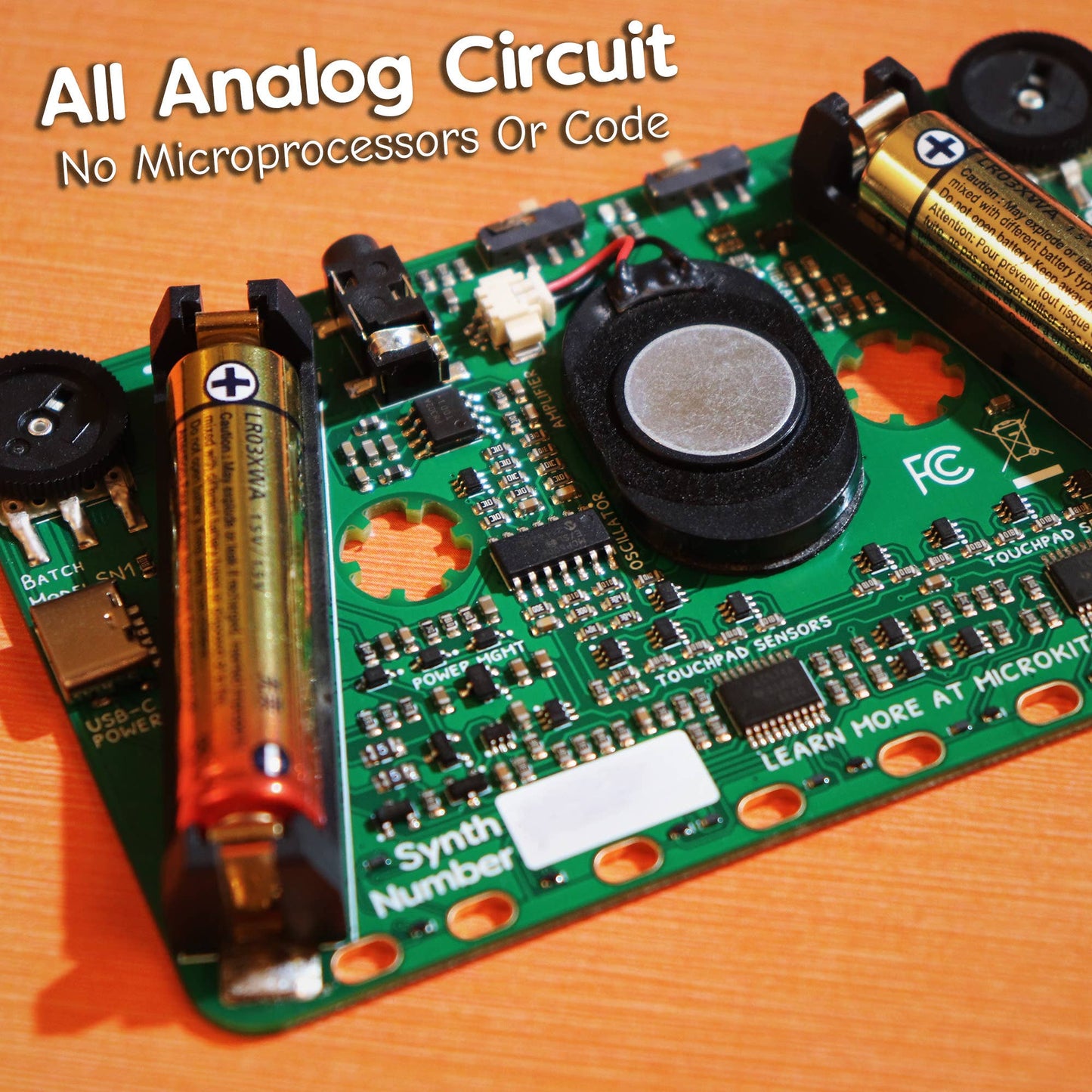 MicroKits Synth-a-Sette Build Your Own Synthesizer Kit