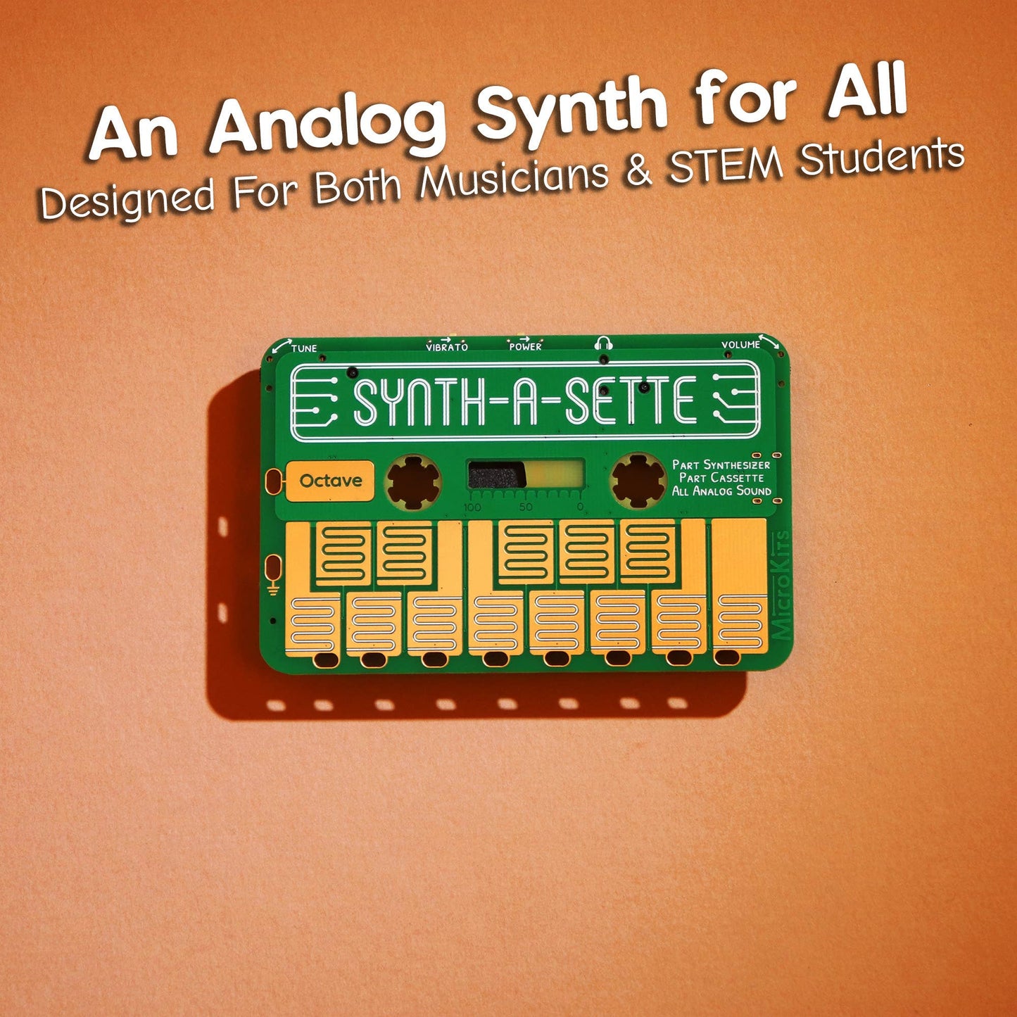 MicroKits Synth-a-Sette Build Your Own Synthesizer Kit