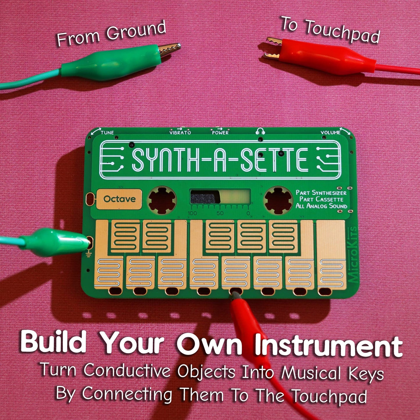 MicroKits Synth-a-Sette Build Your Own Synthesizer Kit