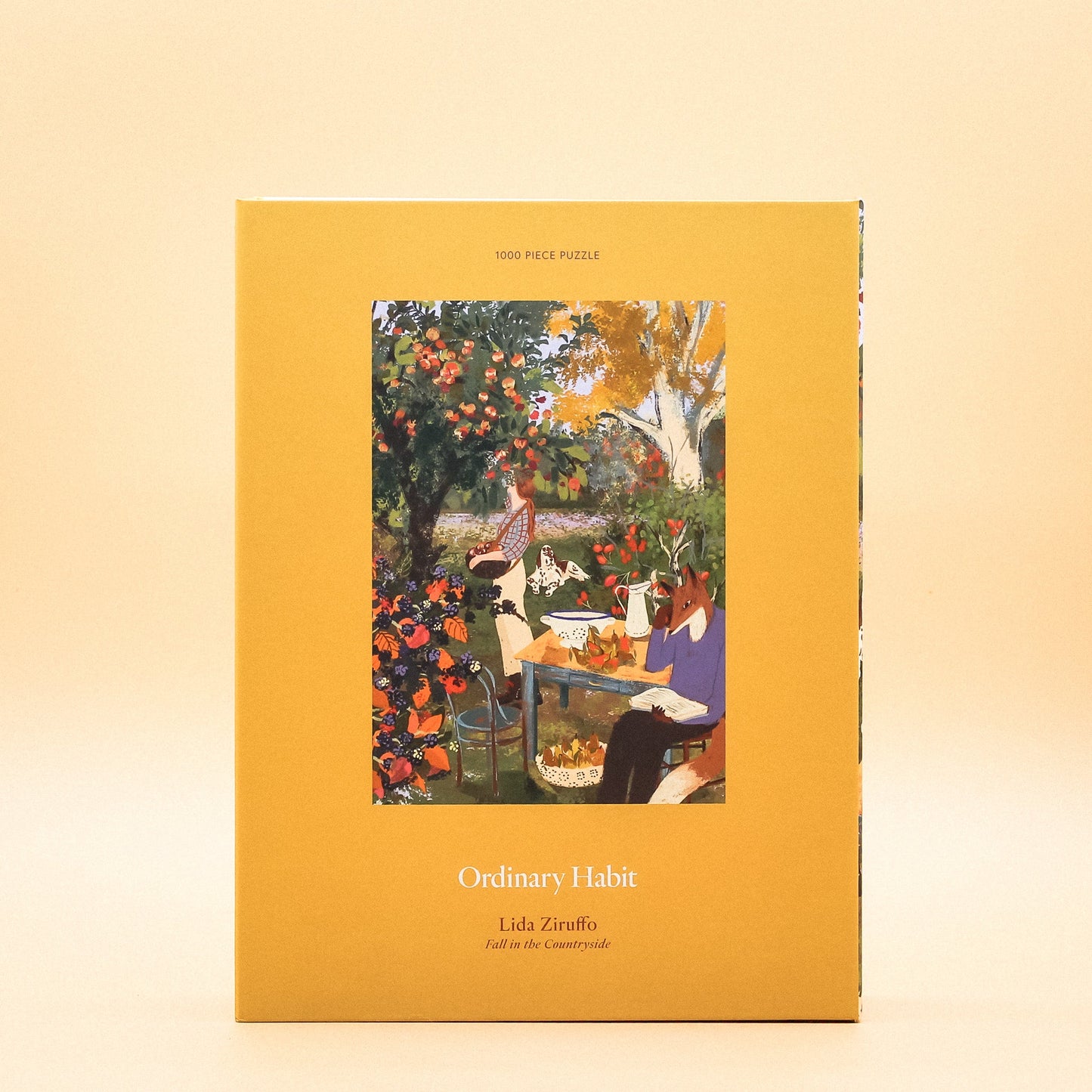 Ordinary Habit Fall in the Countryside - 1000 Piece Puzzle