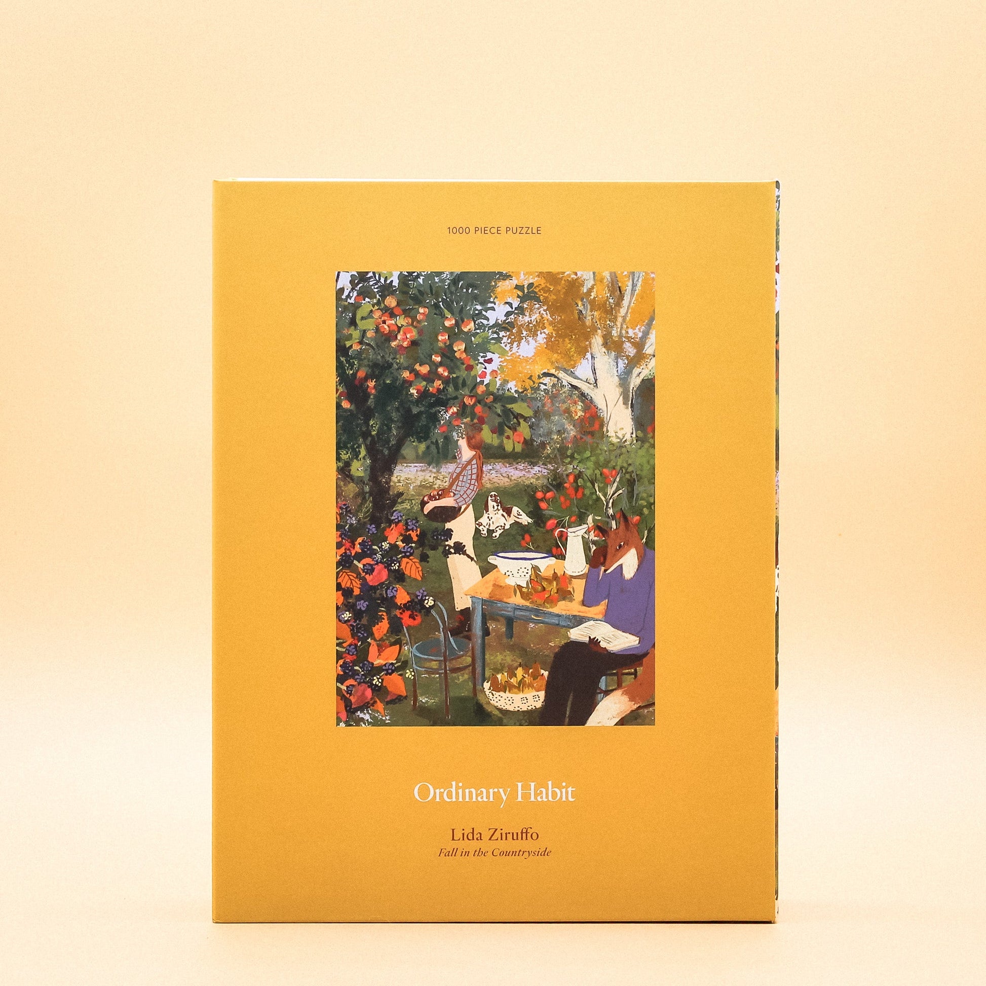 Ordinary Habit Fall in the Countryside - 1000 Piece Puzzle