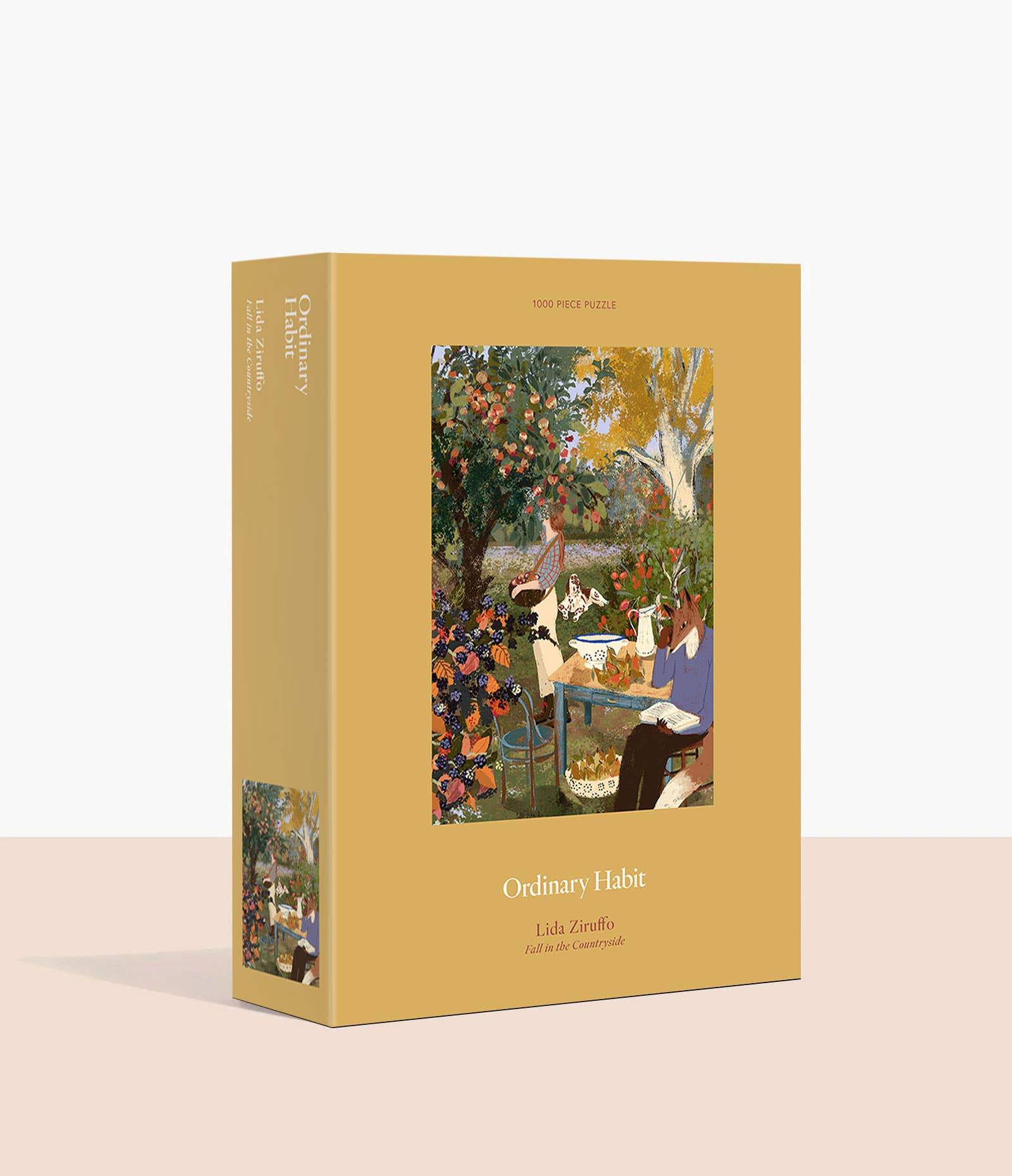 Ordinary Habit Fall in the Countryside - 1000 Piece Puzzle