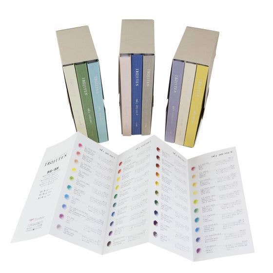 Tombow Irojiten Colored Pencil Dictionary Set - Seascape