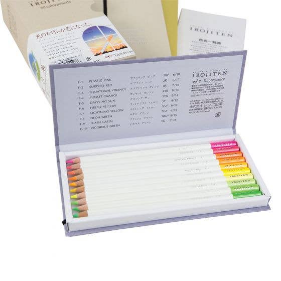 Tombow Irojiten Colored Pencil Dictionary Set - Seascape